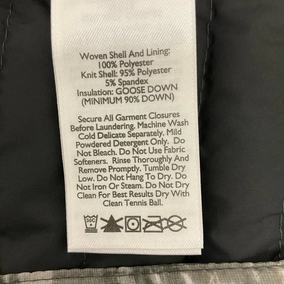 Eddie Bauer First Ascent Women’s Small Goose Down Green Puffer Down Jacket - Picture 12 of 14